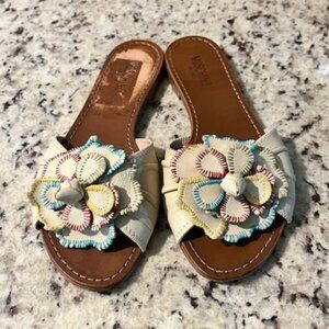 Moschino Jeans Slide Sandals